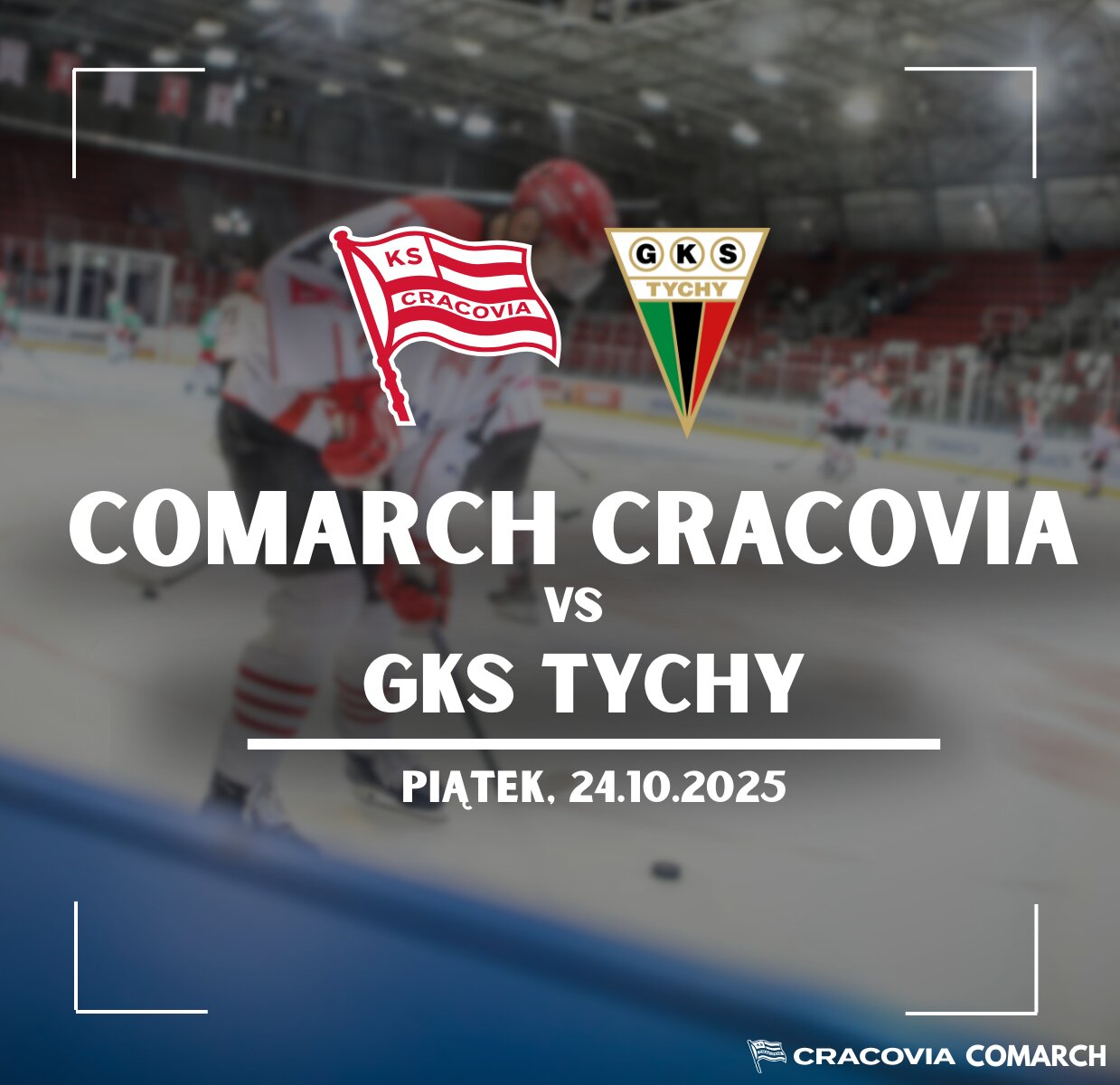 Przyjdź na mecz hokeja – COMARCH CRACOVIA gwarantuje emocje na MAXXa!