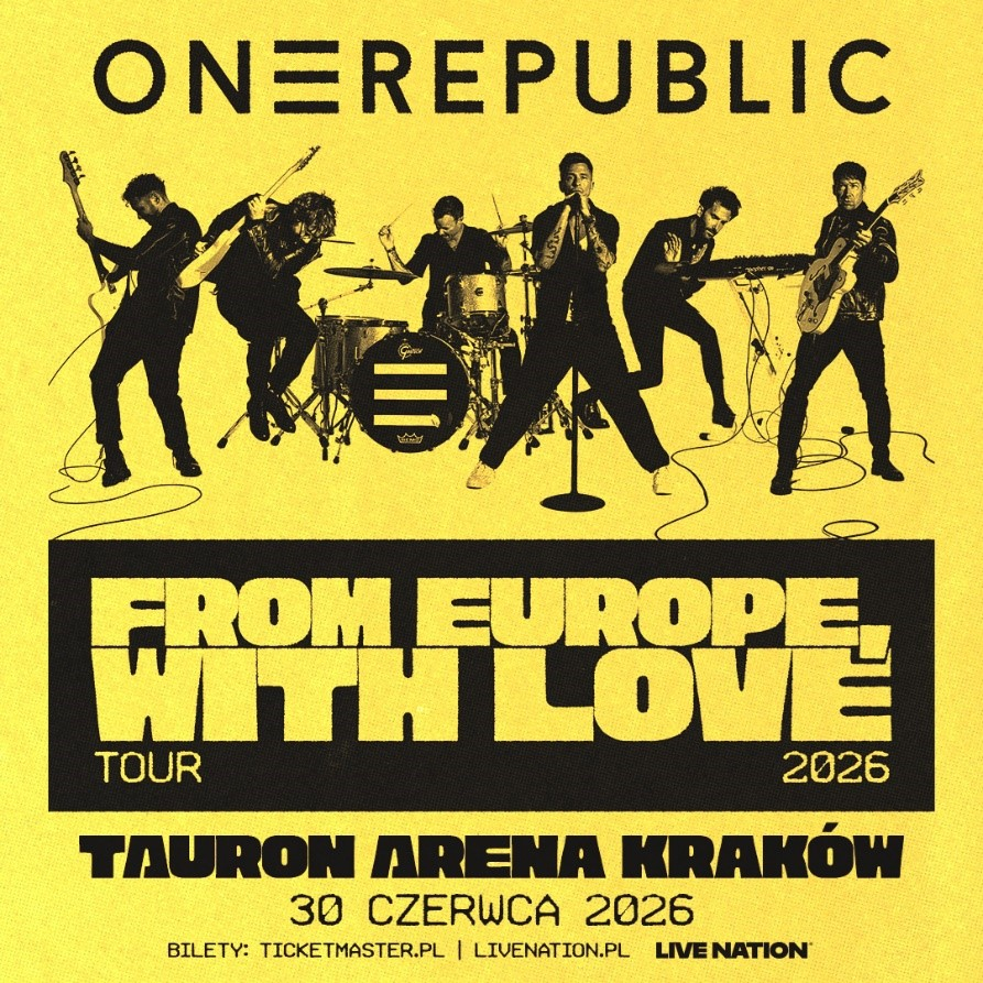 OneRepublic wystąpi w Polsce! Zespół zagra koncert w Krakowie