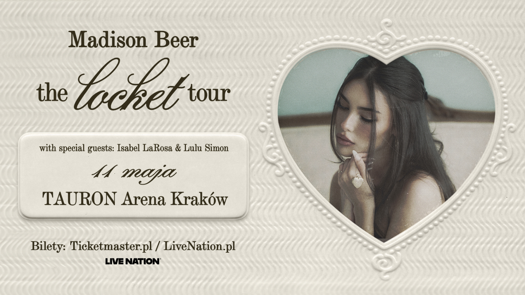 Madison Beer ogłasza trasę the locket tour w Ameryce Północnej, Europie i Wielkiej Brytanii