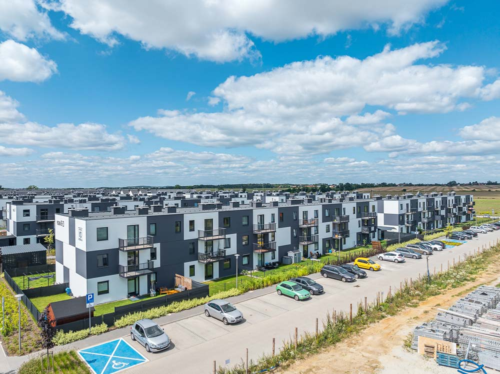 Osiedle Zielone Lutynia w podwrocławskich Wróblowicach