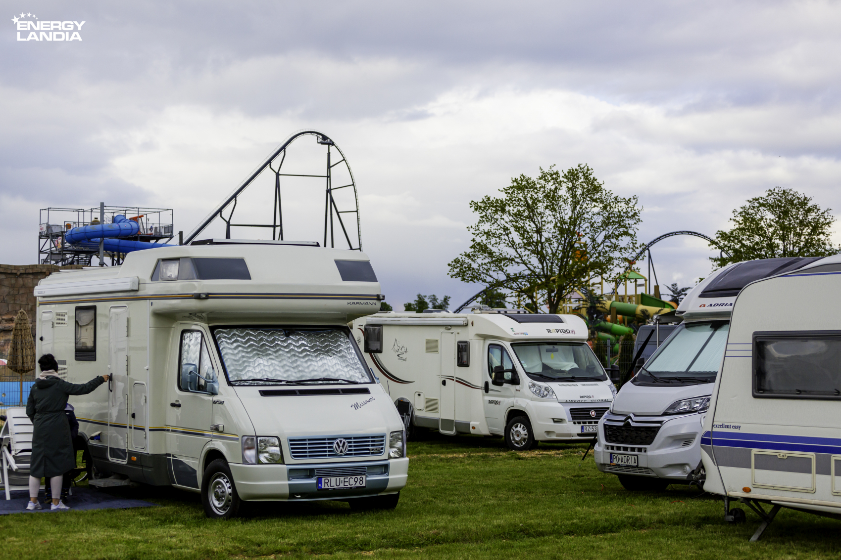 Kampery, muzyka i rollercoastery. Energylandia zaprasza na IV Festiwal Caravaningu!