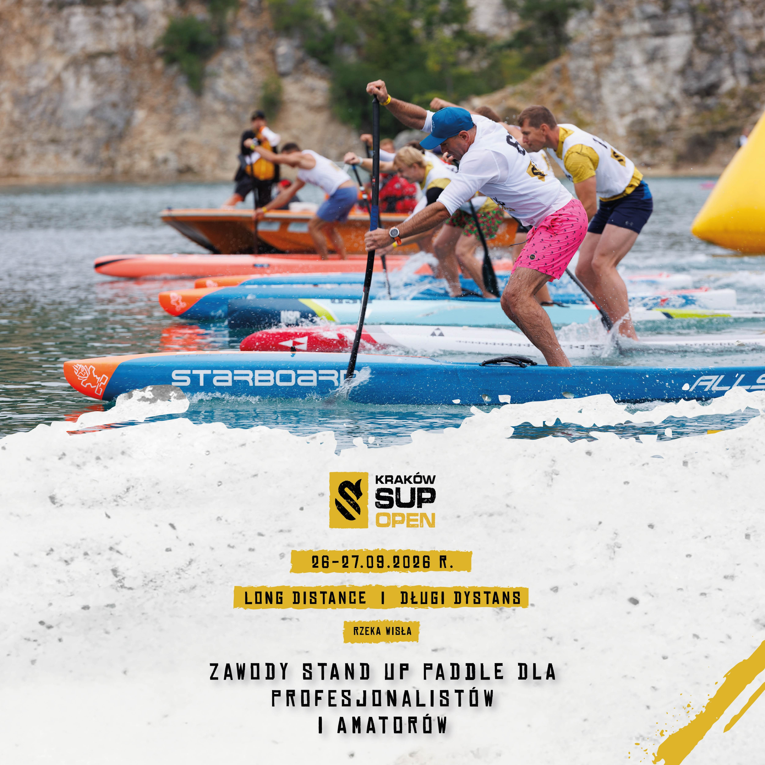 Kraków SUP Open 2026 – finał Pucharu Polski SUP na Wiśle