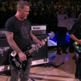 Metallica gra amerykański hymn podczas finału NBA 2015! Zobacz wideo!